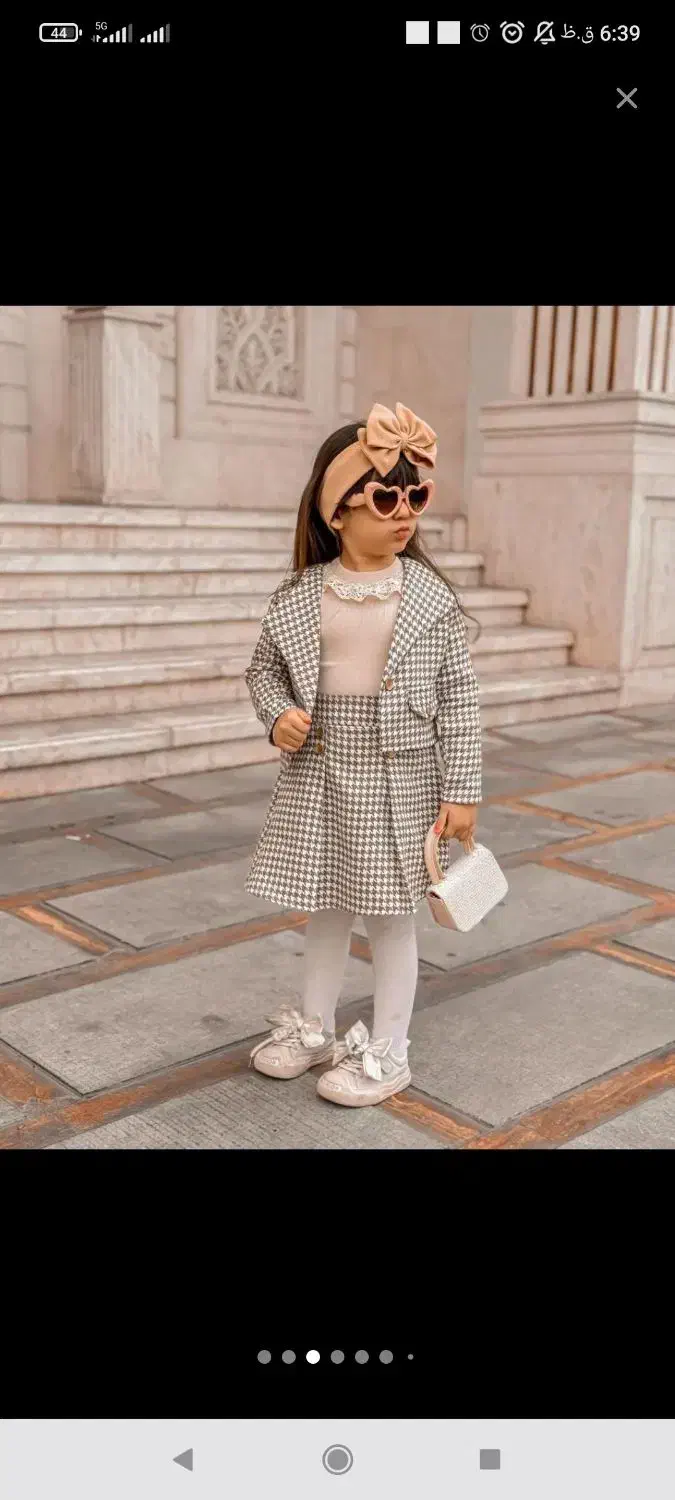 لباس مجلسی شیک نو  دخترانه|کفش و لباس بچه|مشهد, کارمندان دوم|دیوار