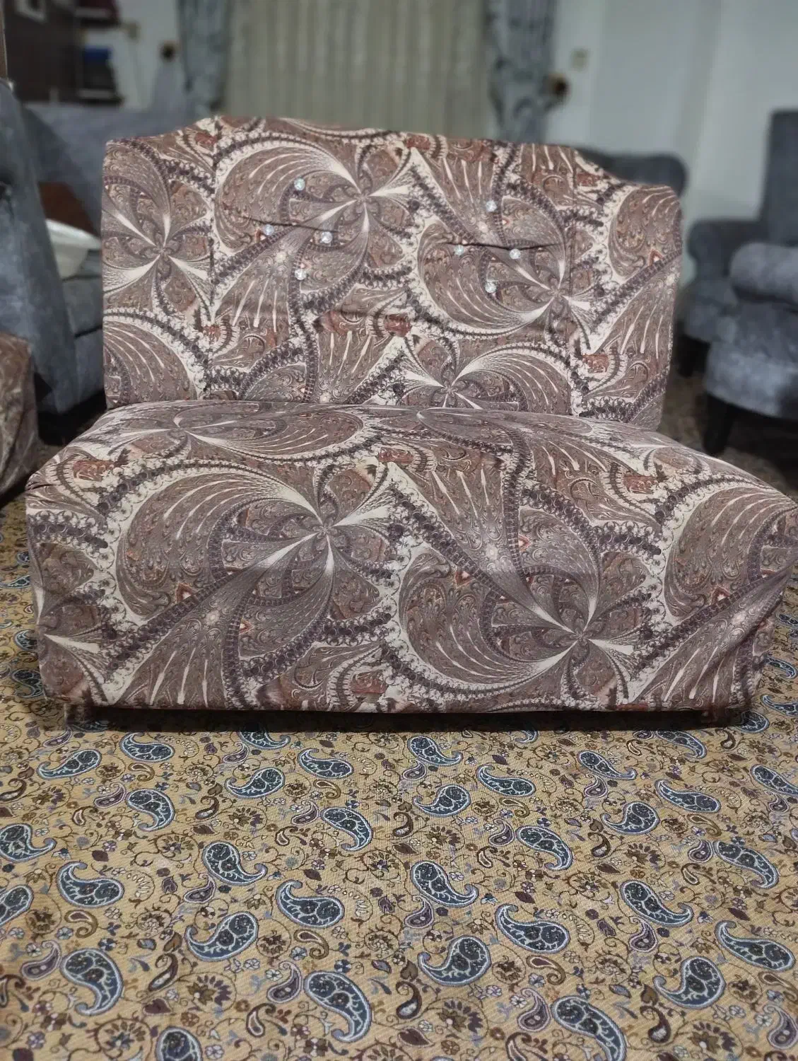 مبل کارکرده بامیزوسط ومیزعسلی|مبلمان خانگی و میز عسلی|قائمشهر, |دیوار