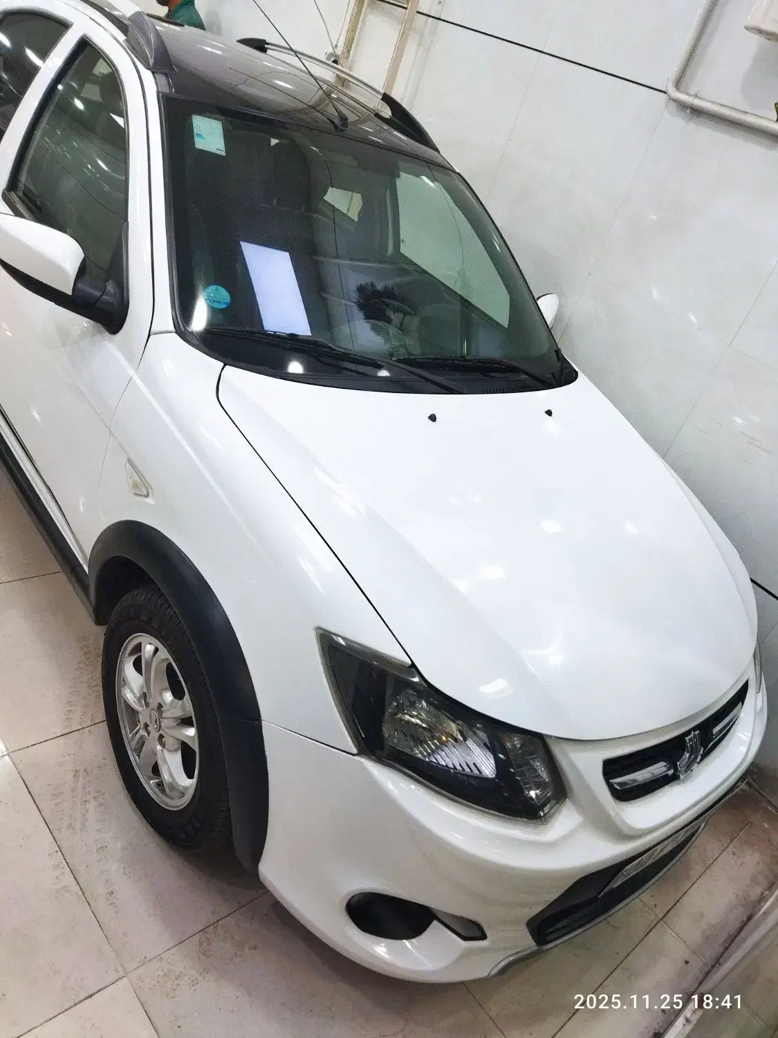 کوییک مدل ۴۰۱rسفید مشکی پارس خودرویی|خودرو سواری و وانت|قزوین, |دیوار