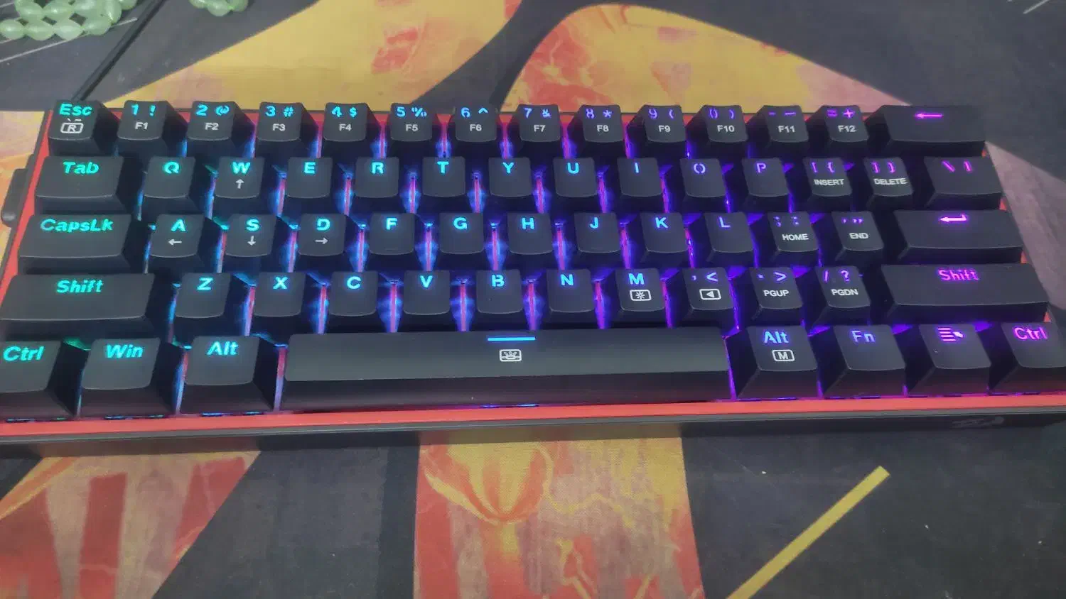 کیبورد مکانیکال ردراگون k617 fizz|قطعات و لوازم جانبی رایانه|قم, صفاشهر|دیوار