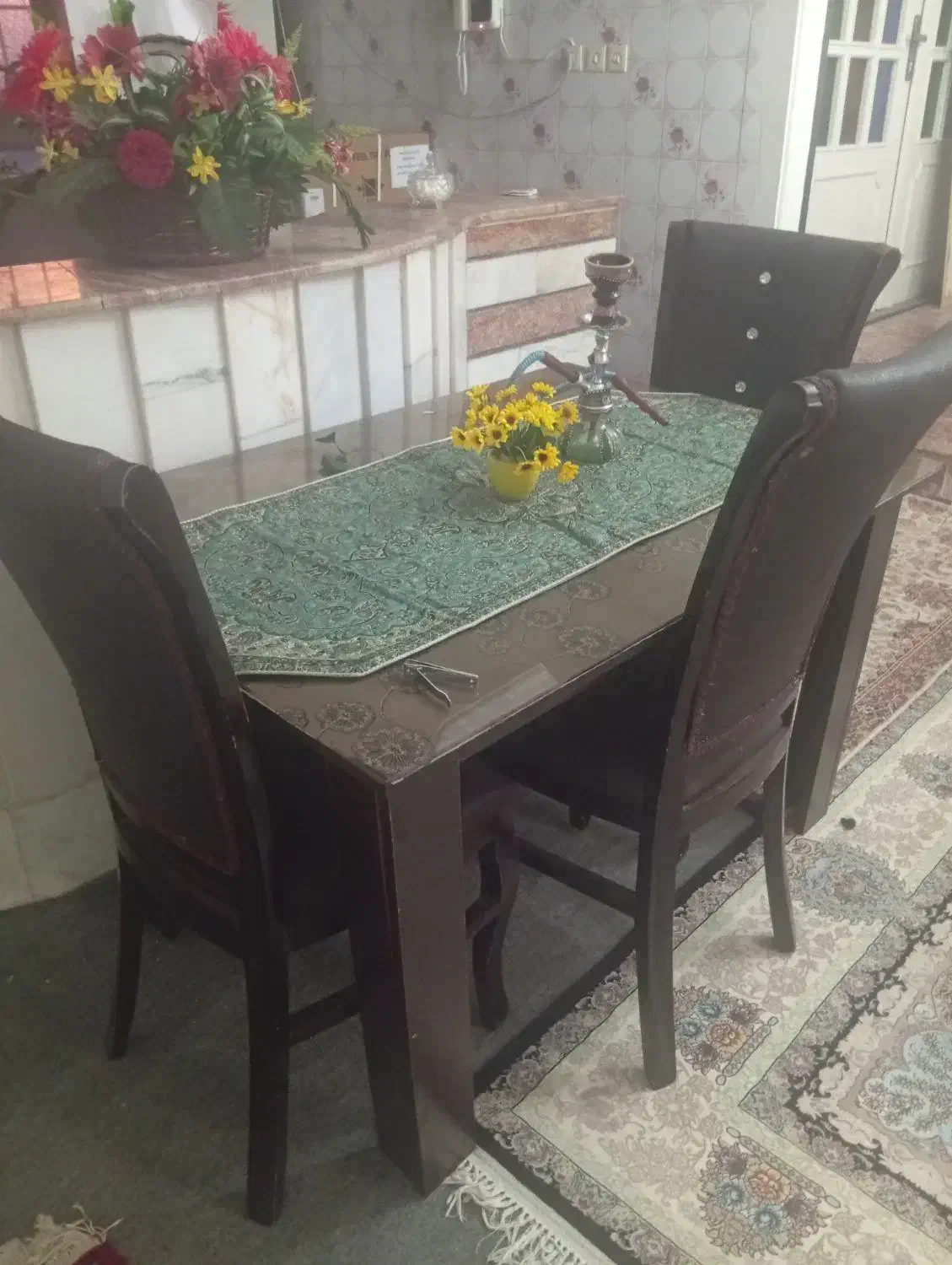 میز غذاخوری 4نفری ۴میلیون|میز و صندلی غذاخوری|ارومیه, |دیوار