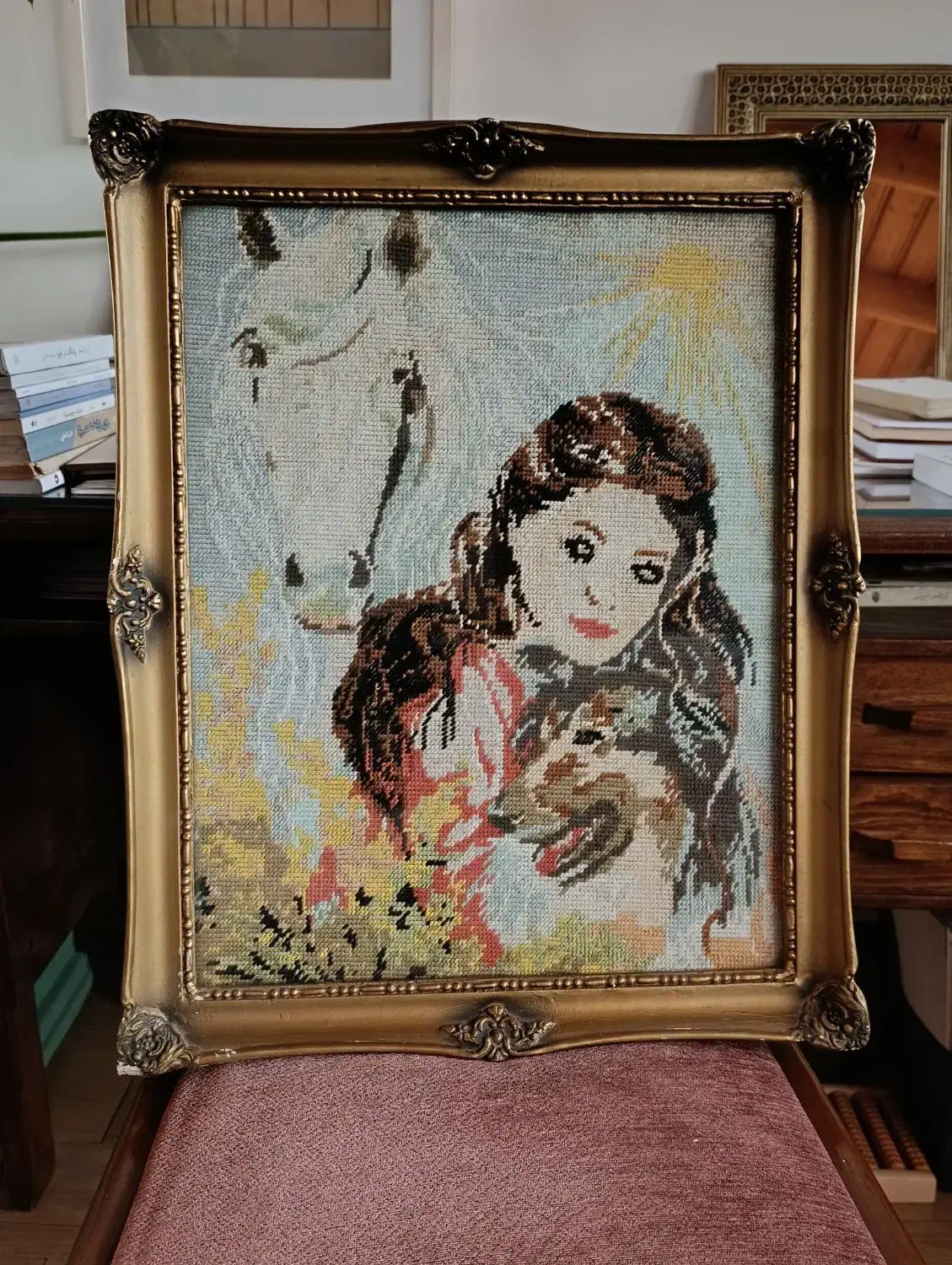 قاب کوپلن آنتیک|تابلو، نقاشی، عکس|رشت, فلسطین|دیوار