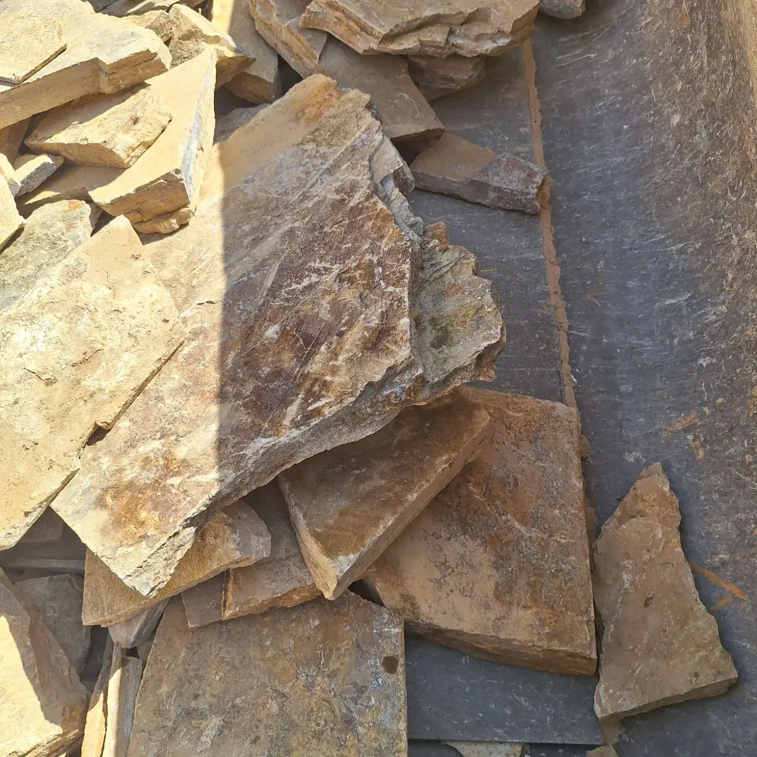 سنگ ورقه طلای ناب|عمدهفروشی|رشت, جماران|دیوار