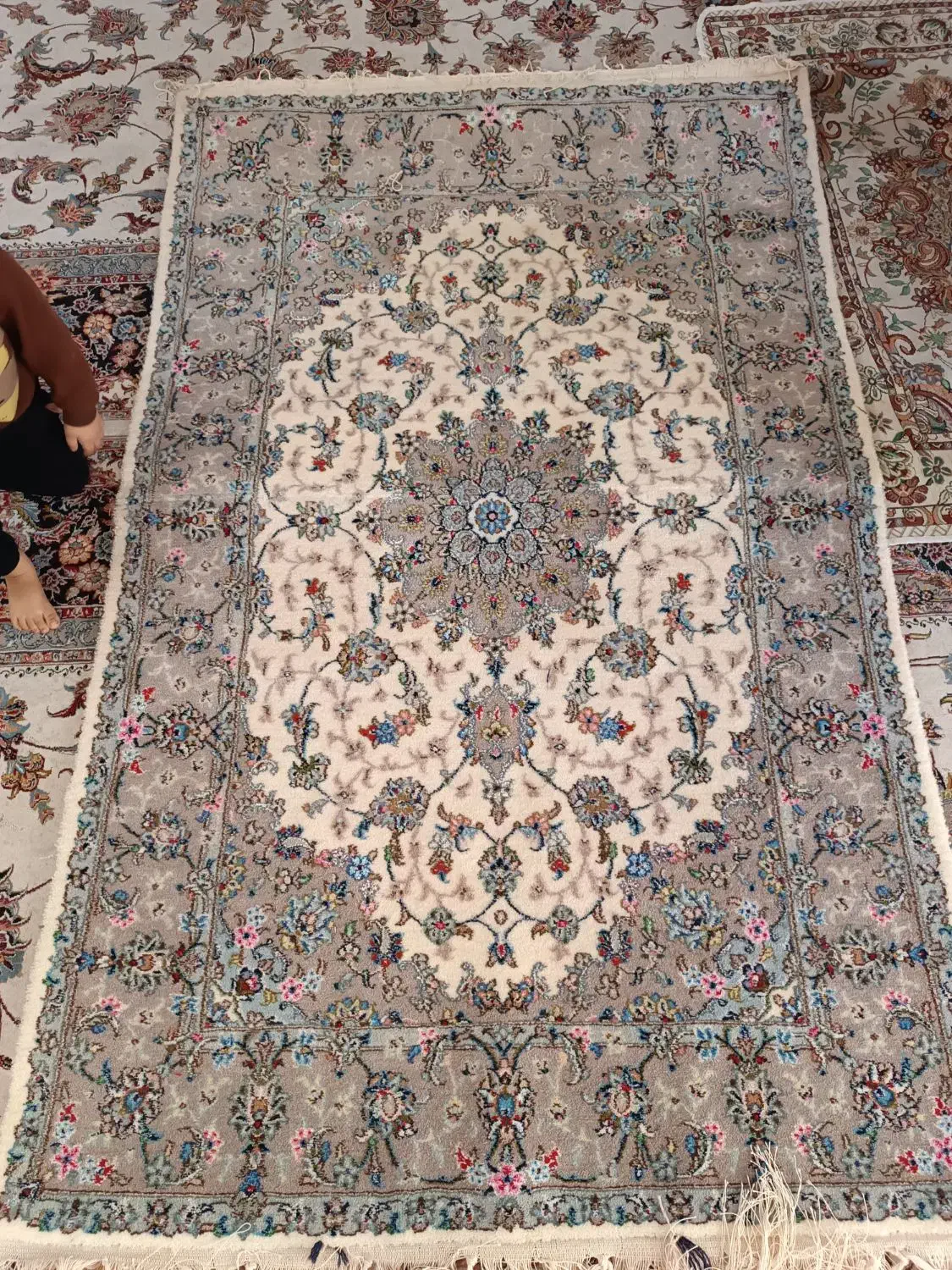 فرش دستباف|فرش|آران و بیدگل, |دیوار