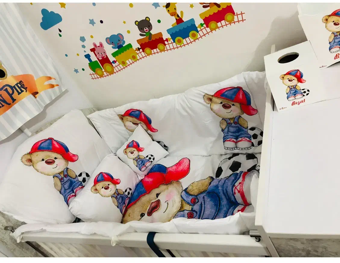 ست کامل روتختی کودک-نوجوان طرح تدی|اسباب و اثاث بچه|جهرم, |دیوار