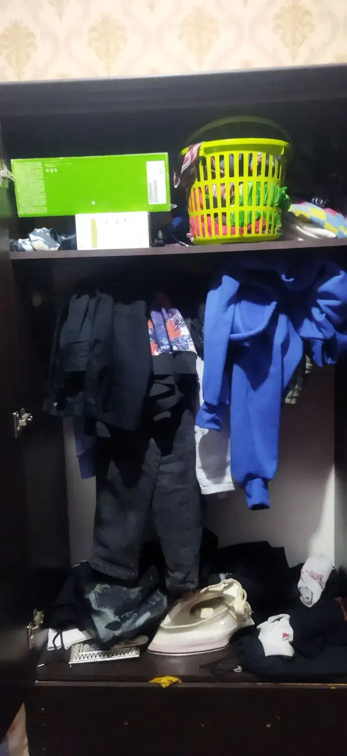 کمد قدی|جاکفشی، کمد، دراور|آزادشهر, |دیوار