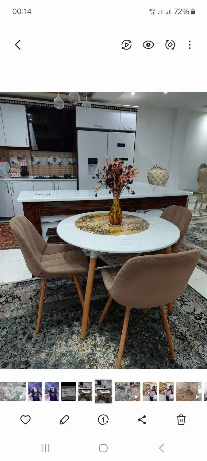 ناهارخوری|میز و صندلی غذاخوری|اهواز, فاز ۲ پادادشهر|دیوار