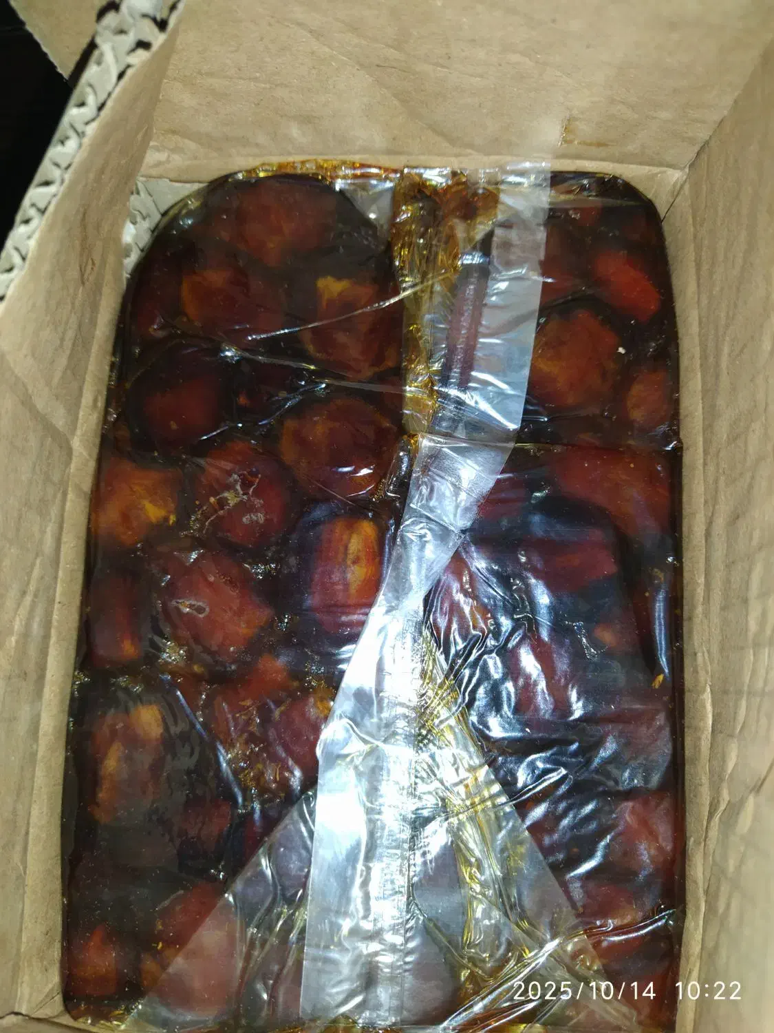 فروش ۴۰عدد کارتن ۲کیلویی خرمای خاصویی|خوردنی و آشامیدنی|ریز, |دیوار