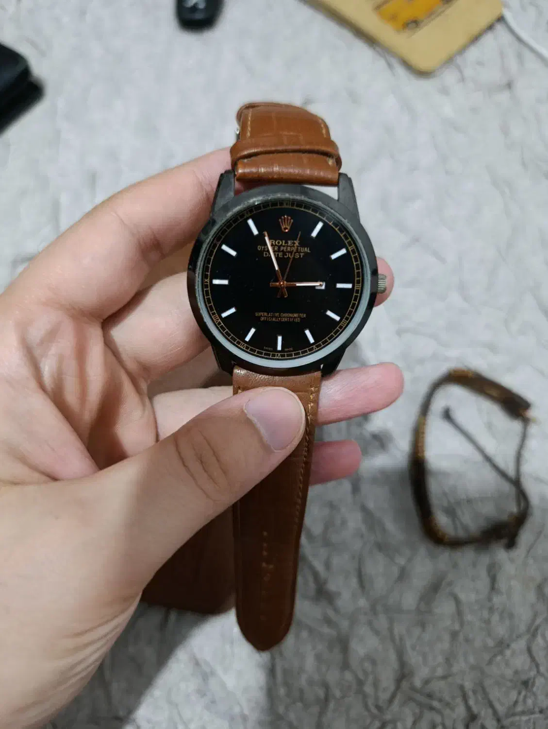 ساعت و دستبند رولکس و کیف پول چرم|ساعت|رشت, پسیخان|دیوار