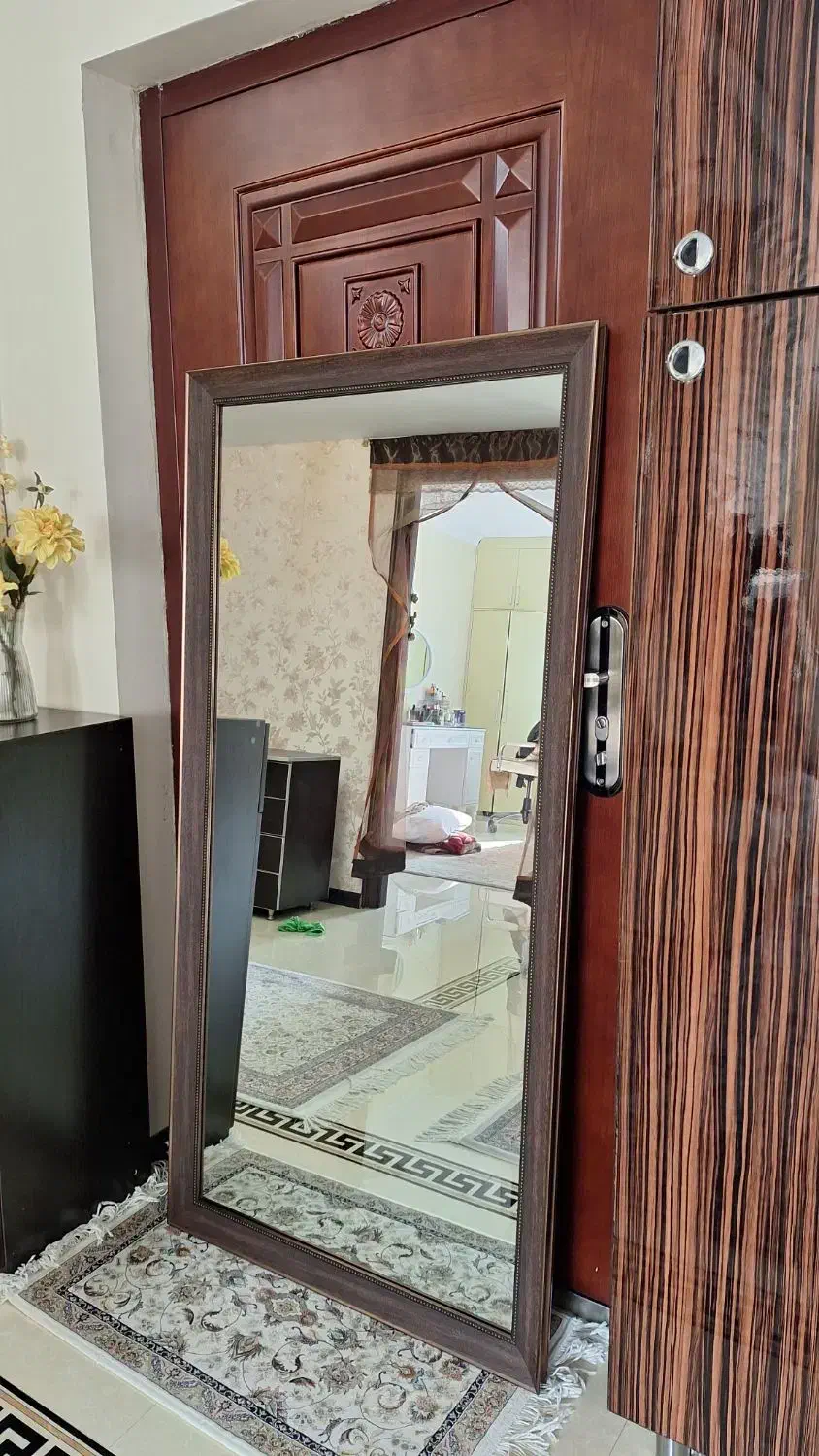 آینه قدی چوبی قدیمی|آینه|تهران, سردارجنگل|دیوار