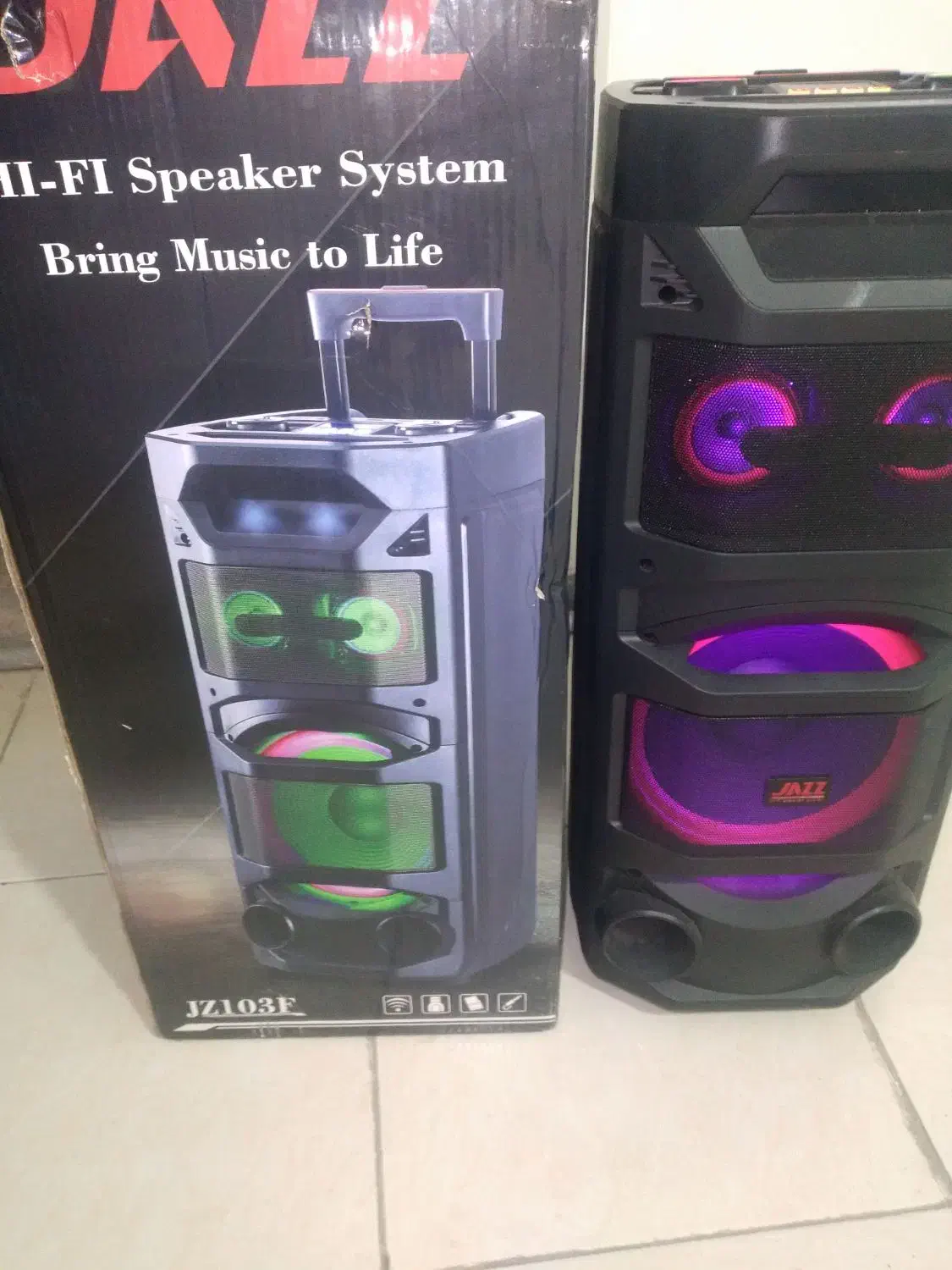 اسپیکر جاز103فروش فوری|سیستم صوتی خانگی|پاکدشت, پاکدشت (مامازند)|دیوار