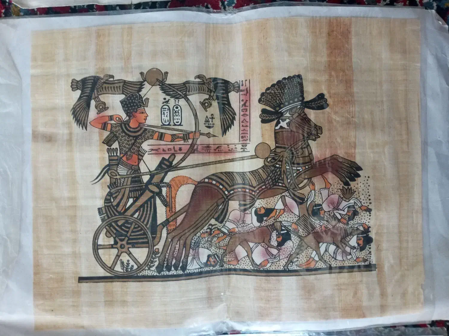 تابلو پاپیروس بامبو(مصری)|تابلو، نقاشی، عکس|نوشهر, |دیوار