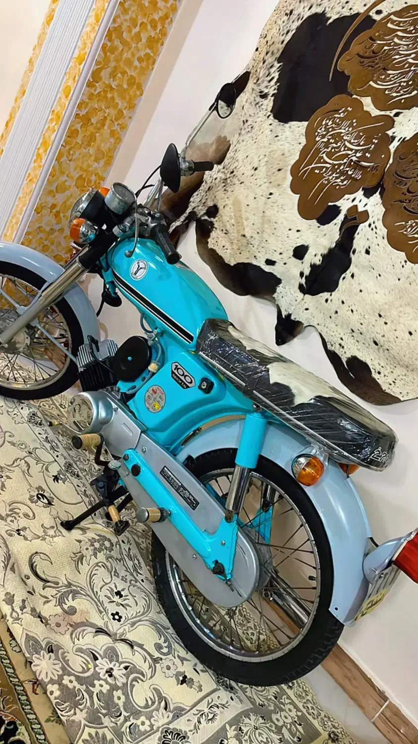 یاماها 100|موتورسیکلت|ری, علایین|دیوار