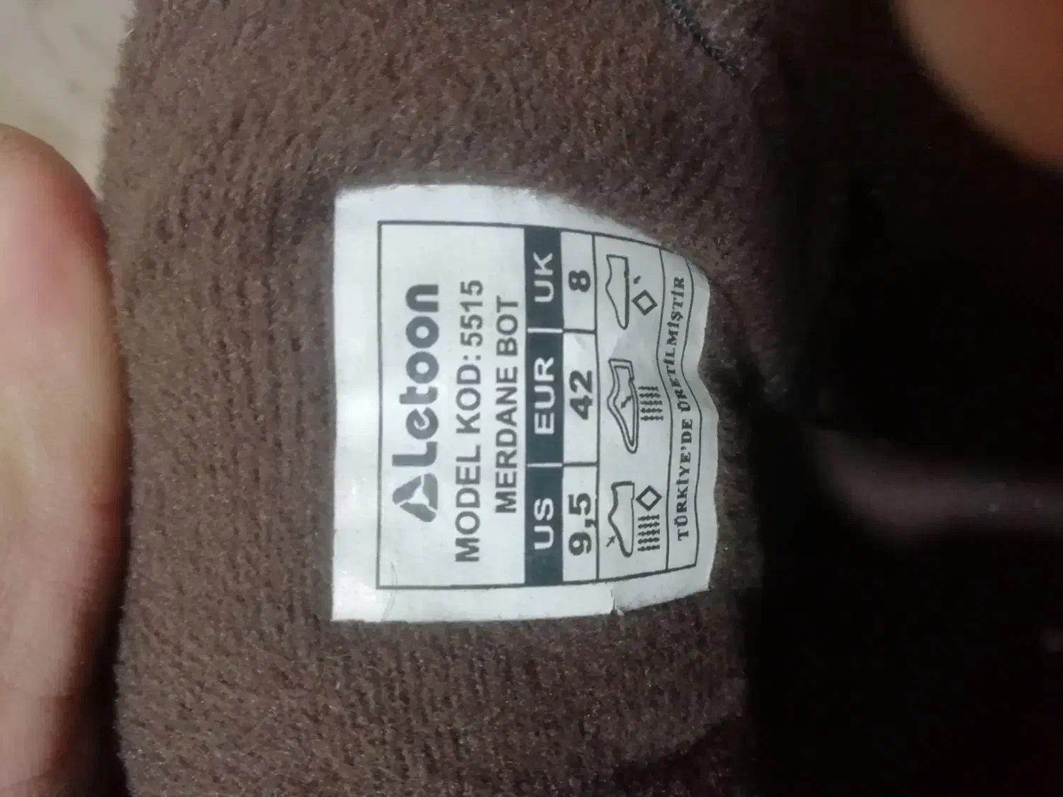 کفش کوهنوردی لتونی اصل ترک  سایز 42|کیف، کفش، کمربند|گلبهار, شهر جدید گلبهار|دیوار
