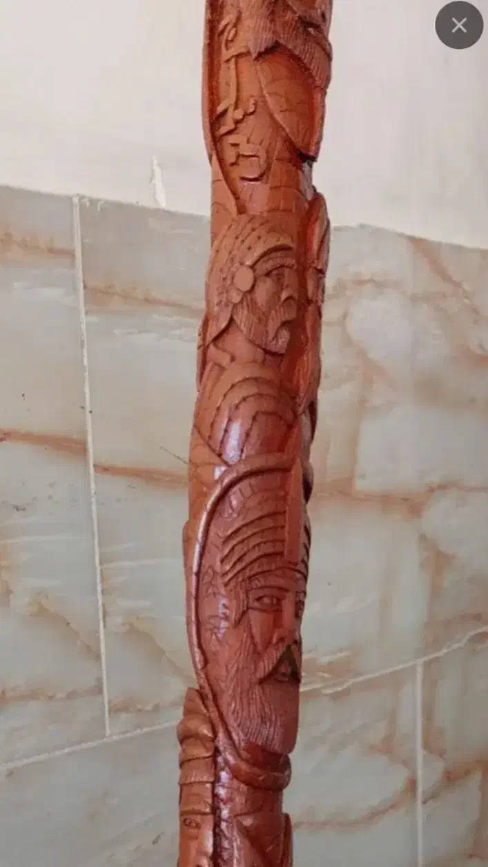 عصای دست ساز قدیمی  بسیار زیبا|کلکسیون اشیاء عتیقه|مشهد, انقلاب|دیوار