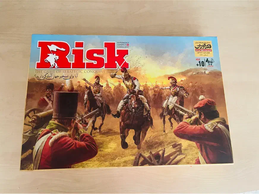 بازی فکری ریسک|اسباب‌‌بازی|فولادشهر, A4|دیوار