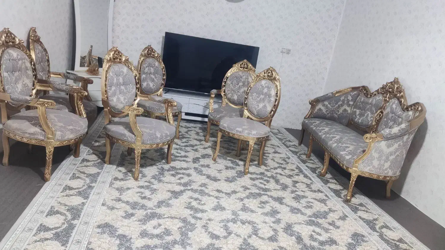 مبل سلطنتی|مبلمان خانگی و میز عسلی|کامیاران, |دیوار