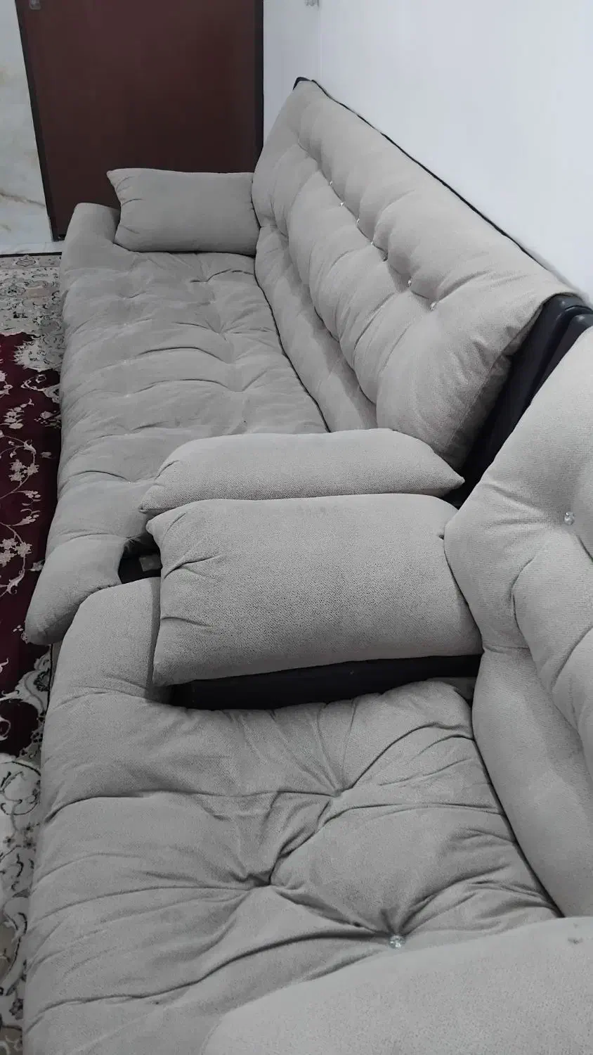 فروش مبل ۷ نفره کار کرده|مبلمان خانگی و میز عسلی|ساوه, |دیوار