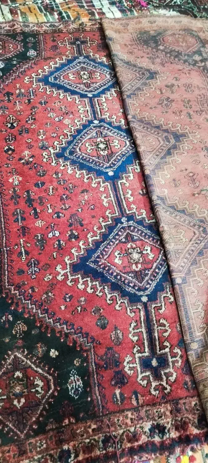 فرش دستباف|فرش|شیراز, پشم شیشه|دیوار