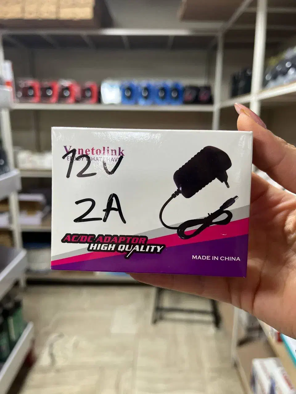 آداپتور مودم ۹ ولت و ۱۲ ولت|قطعات و لوازم جانبی رایانه|اسلام‌شهر, شهرک مفیدی|دیوار