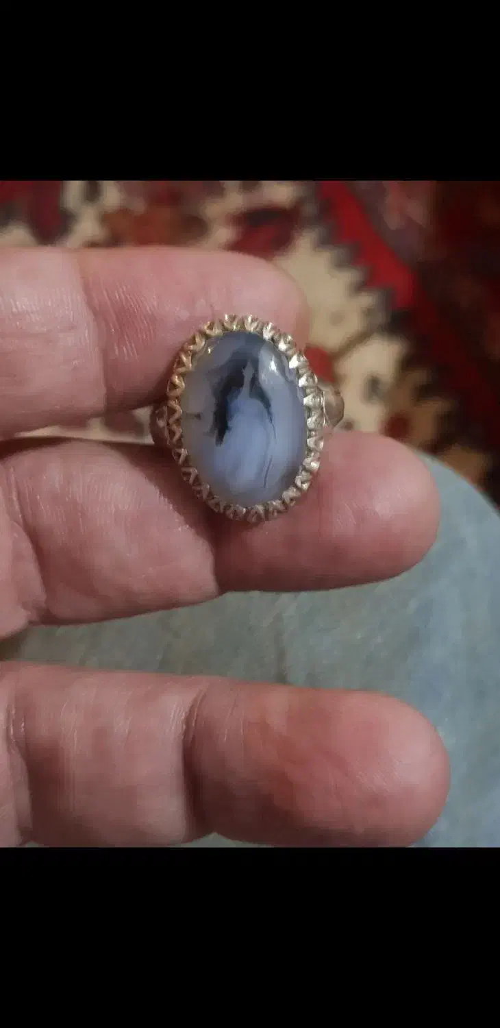 عقیق یمنی مصور چهره طبیعی وزیبا|جواهرات|قم, پردیسان|دیوار