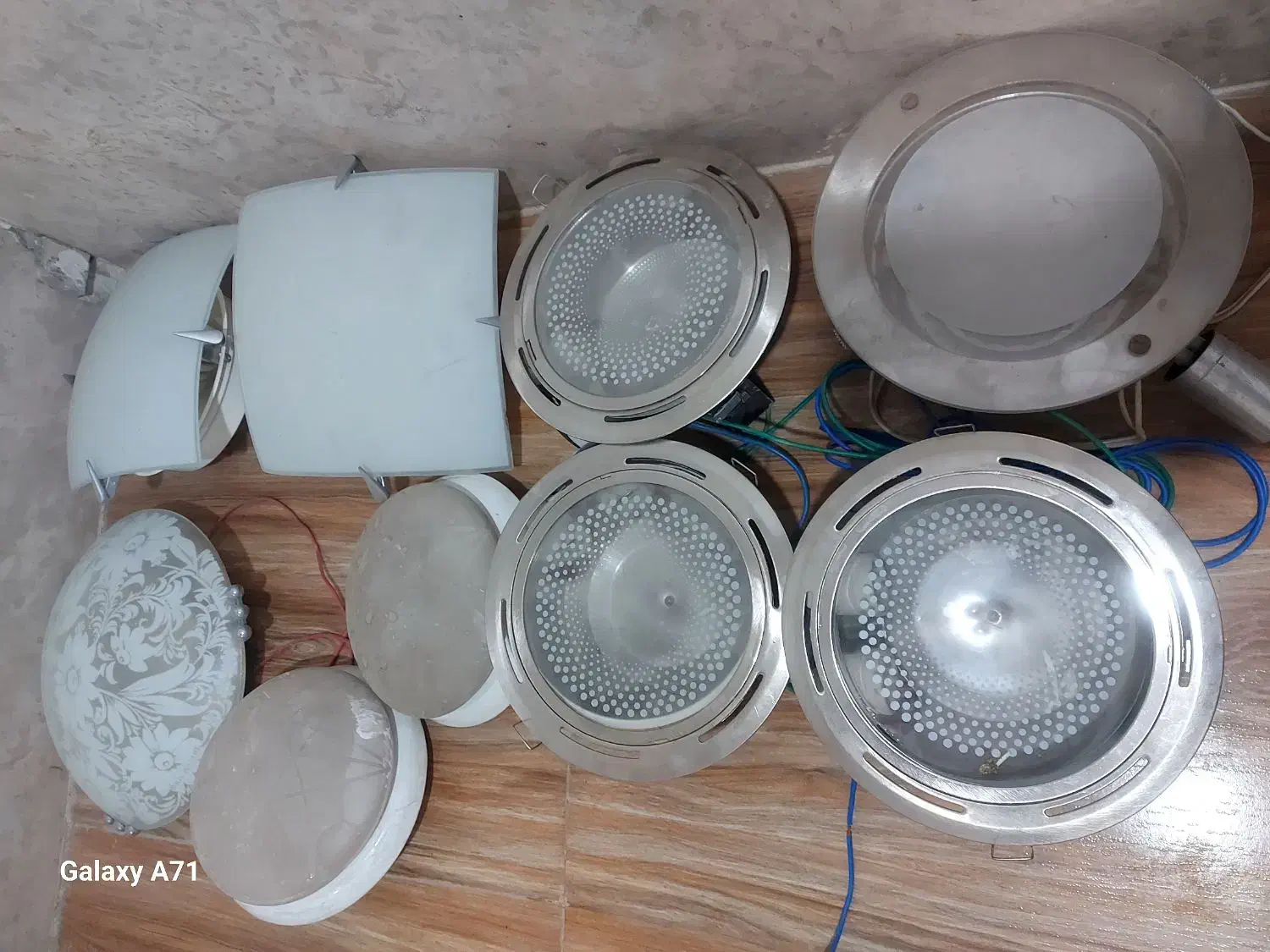 چراغ سقفی روکار وتوکار، گوشی آیفون صوتی|لامپ و چراغ|کرمانشاه, |دیوار