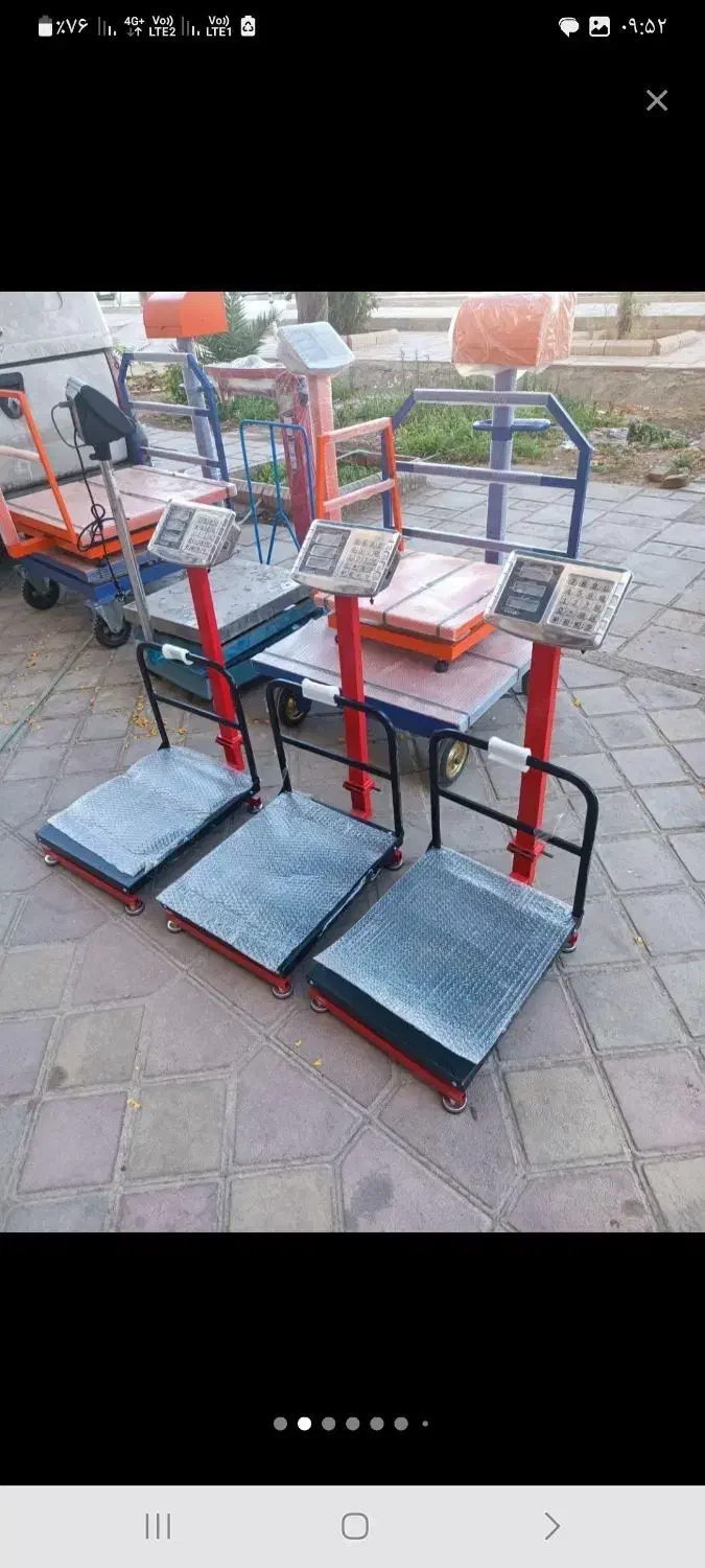 ترازو باسکول های قدیمی سنگی عتیقه|کلکسیون اشیاء عتیقه|سیرجان, |دیوار