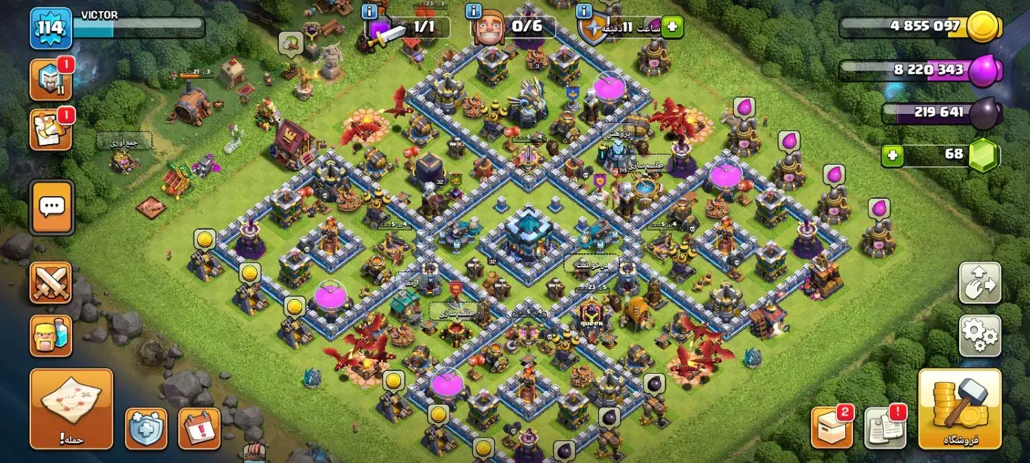 اکانت تاون هال 13 مکس|کنسول، بازی ویدئویی و آنلاین|بندر ماهشهر, |دیوار