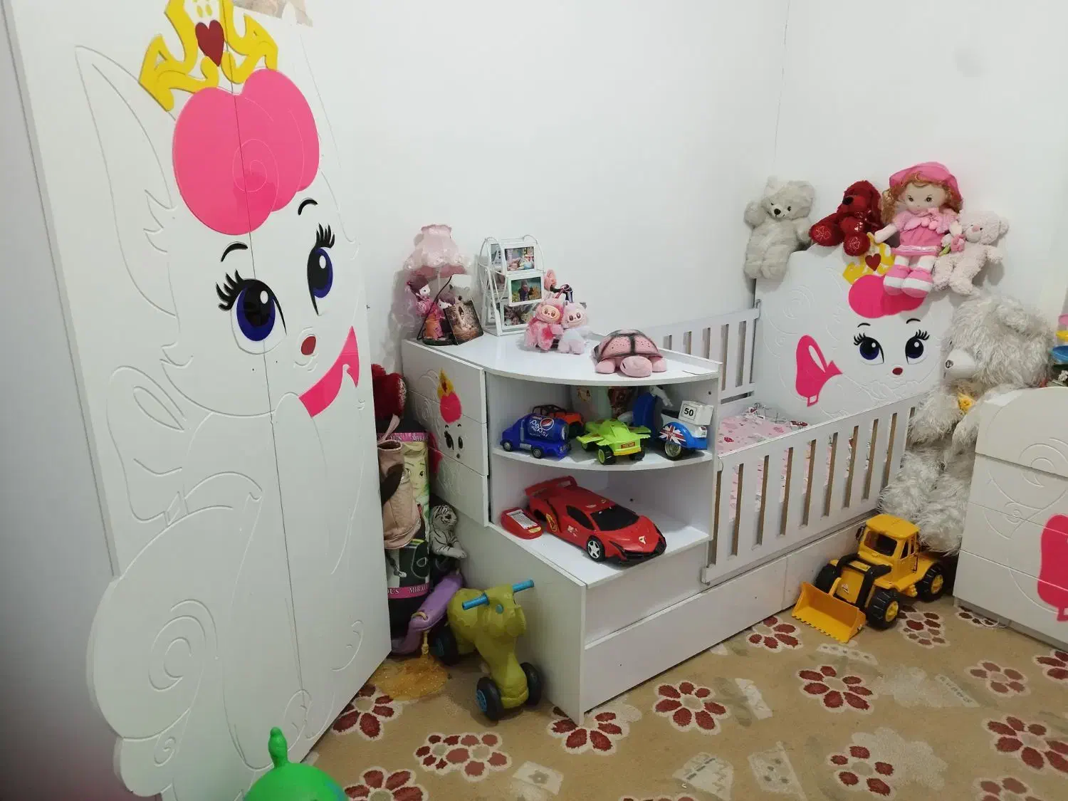 سرویس خواب کودک|تخت و سرویس خواب|سیرجان, |دیوار