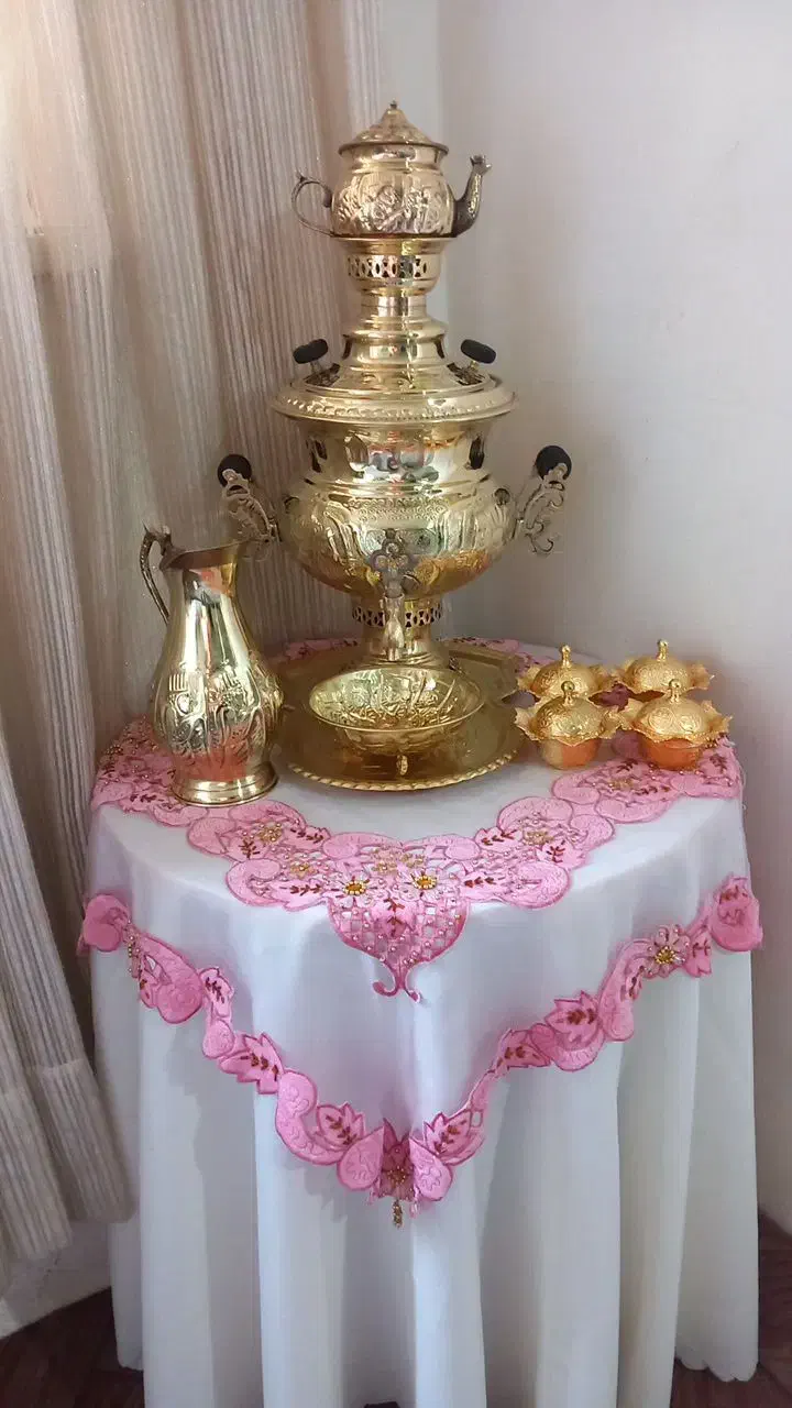 میز خاطره چوبی|پرده، رانر، رومیزی|اقبالیه, |دیوار