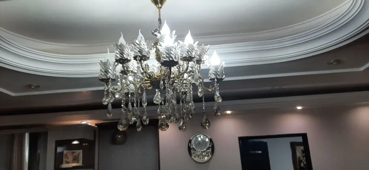 لوستر برنز|لوستر و چراغ آویز|ارومیه, |دیوار