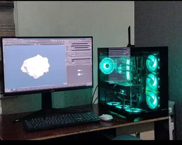 کیس گیمینگ و کاری حرفه ای|رایانه رومیزی|فسا, |دیوار