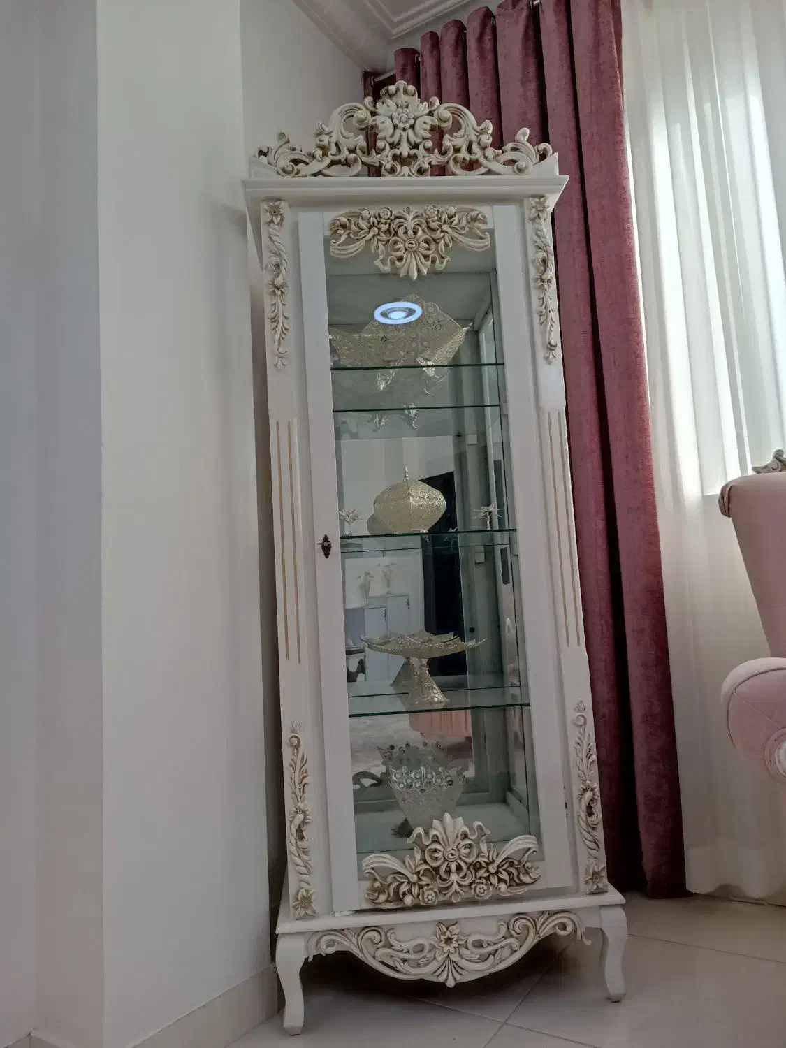 بوفه ۴ طبقه تمیز بدون خط و خش|بوفه، ویترین، کنسول|گرمسار, |دیوار