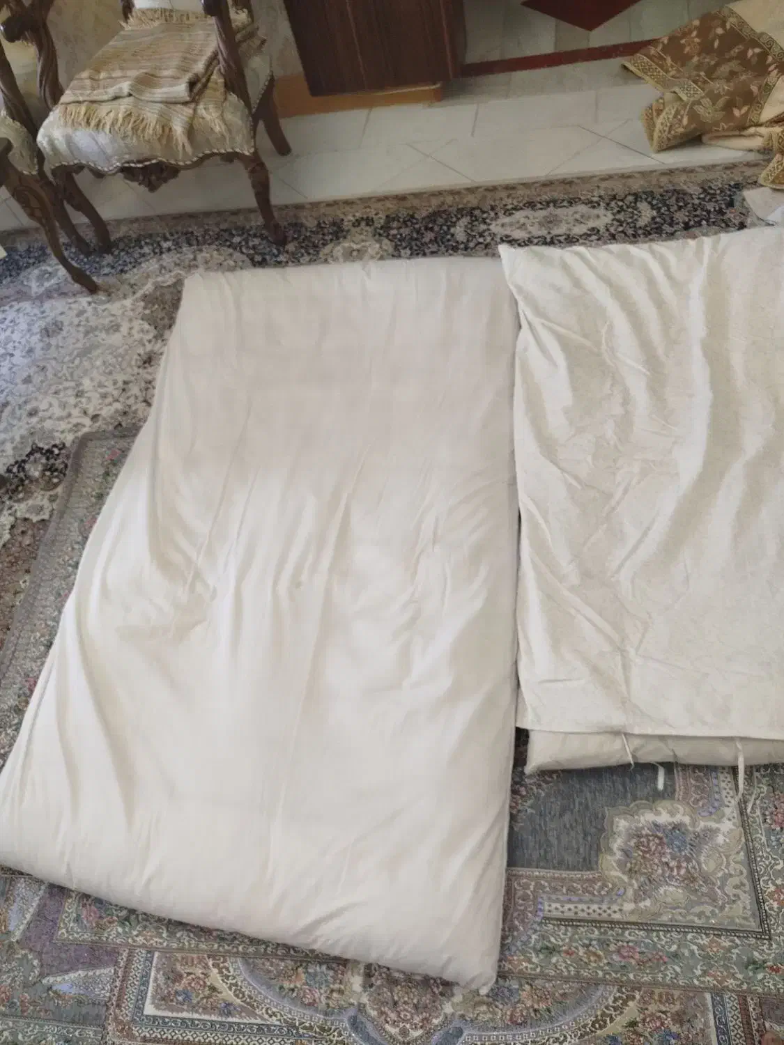 روفرشی وتشک پنبه ای|روفرشی|ابریشم, |دیوار