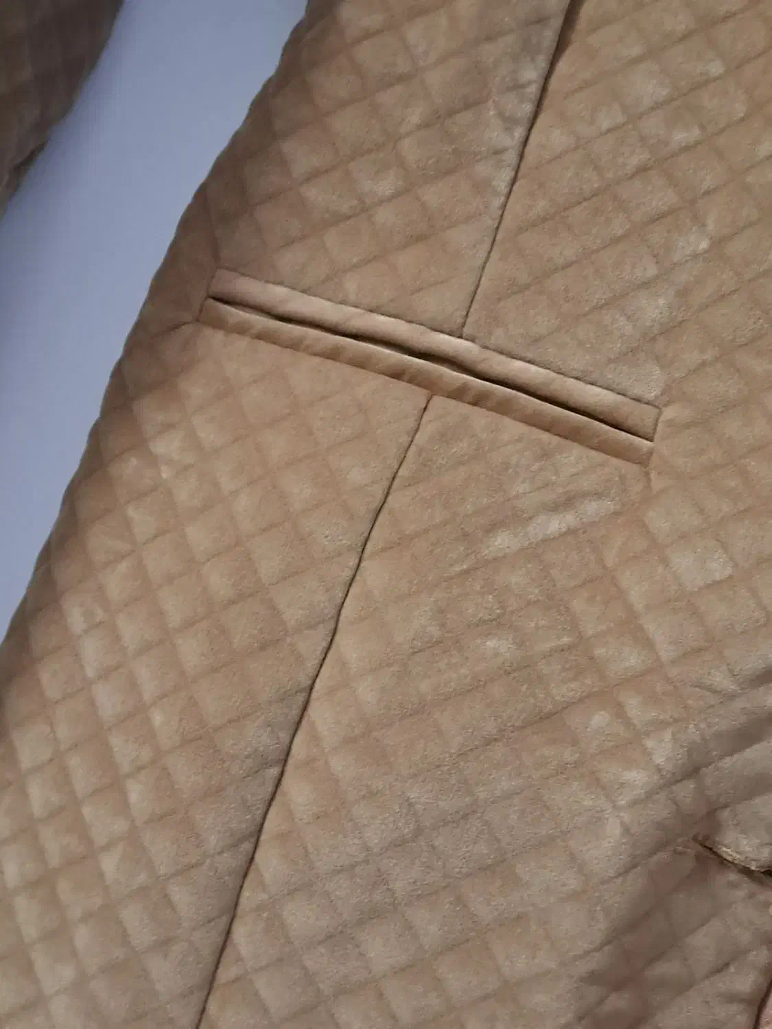 پالتو مخمل عسلی رنگ|لباس|دلیجان, |دیوار