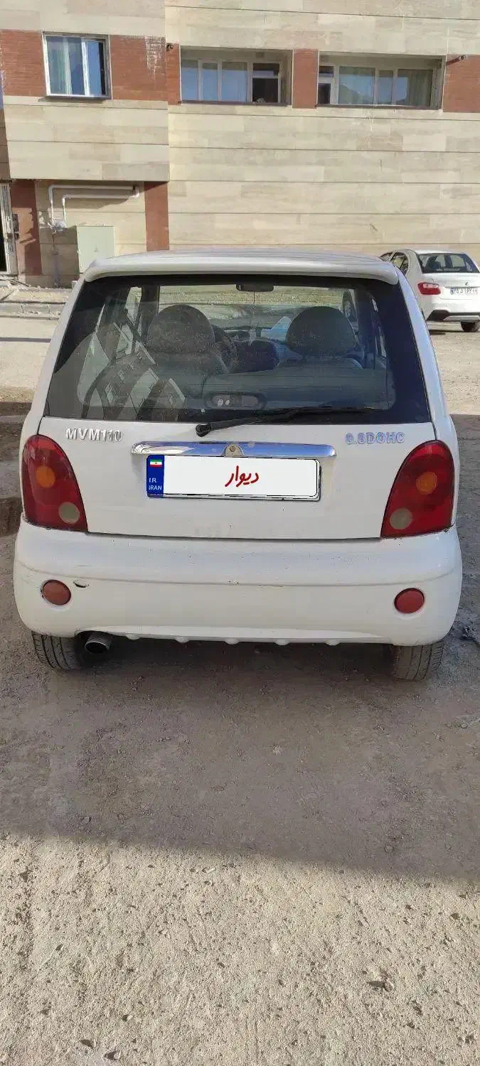 ام وی ام ۱۱۰ ۳سیلندر|خودرو سواری و وانت|زنجان, |دیوار
