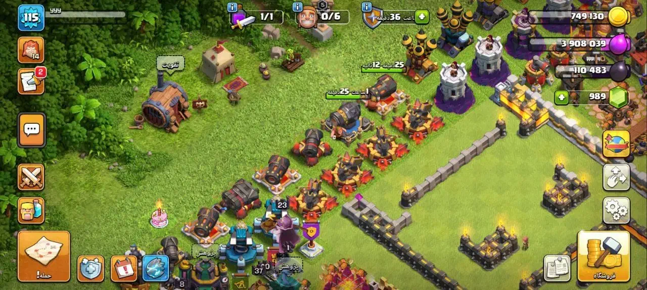 اکانت کلش تان ۱۴|کنسول، بازی ویدئویی و آنلاین|هشتگرد, ینگی امام|دیوار