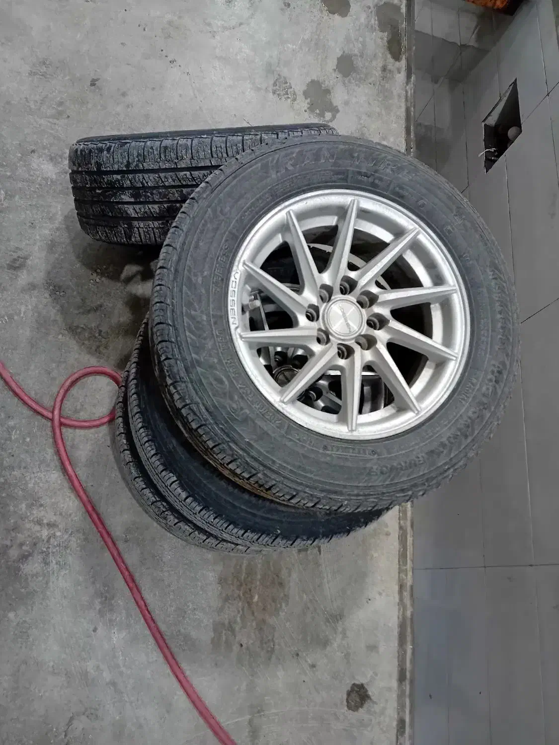 رینگ وسون با لاستیک|قطعات یدکی و لوازم جانبی|کبودرآهنگ, |دیوار