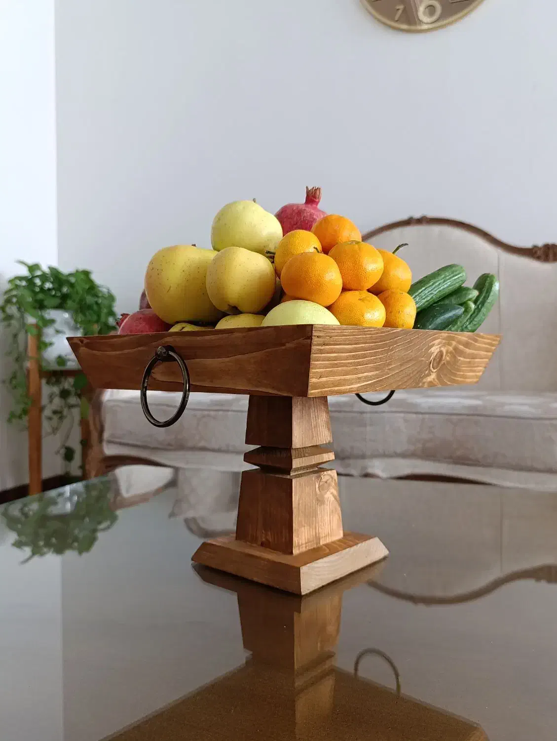 میوه خوری و شیرینی خوری پایدار چوبی|صنایع دستی و سایر لوازم تزئینی|تهران, جوادیه تهرانپارس|دیوار