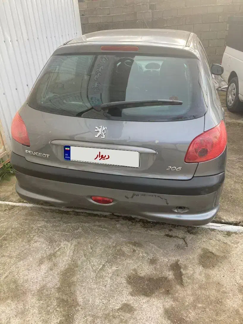 ۲۰۶مدل۹۱|خودرو سواری و وانت|لاهیجان, شهرک فرهنگیان|دیوار