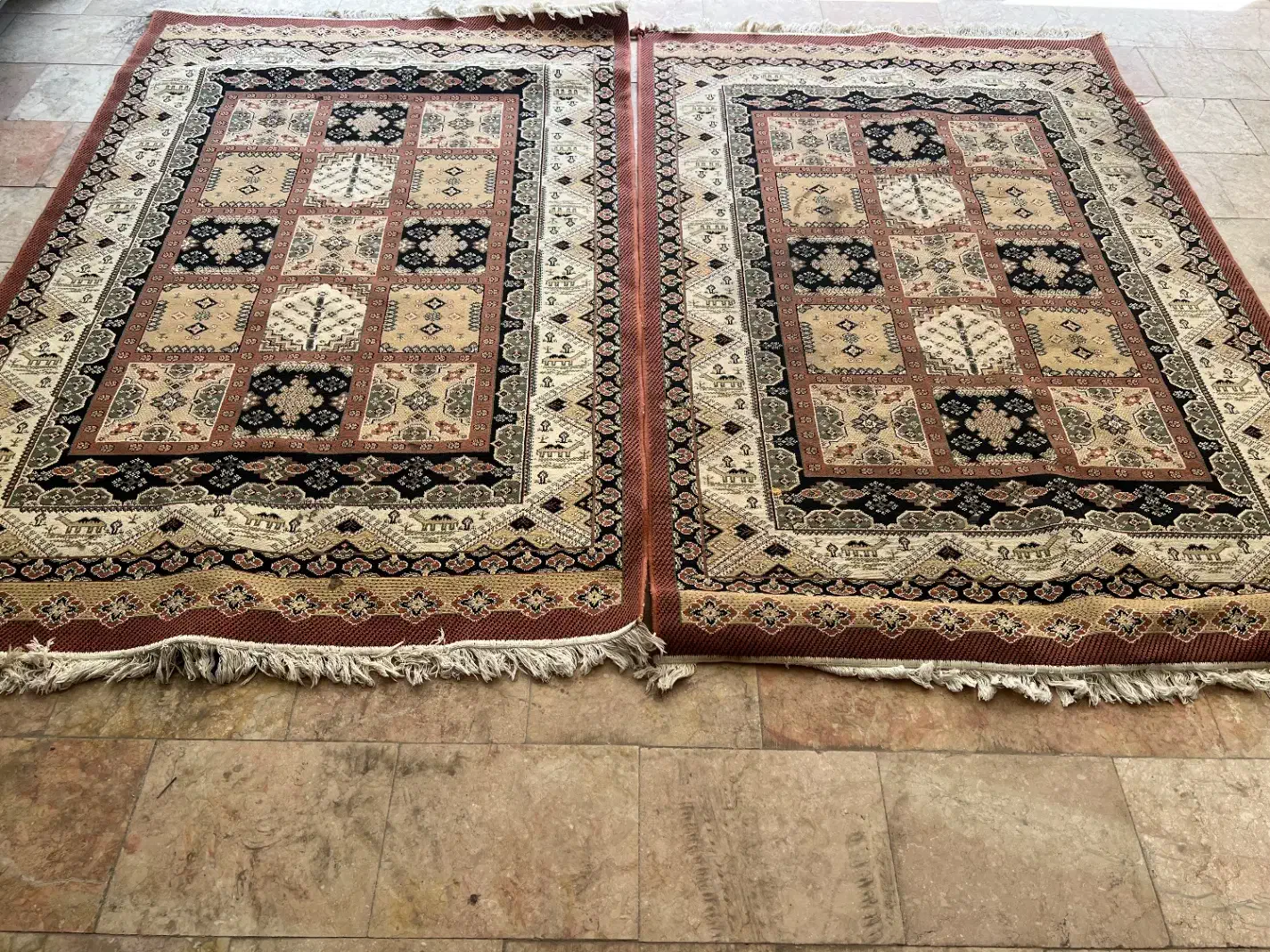 ‌دوعدد فرش‌ ۳ متری|فرش|زاهدان, |دیوار