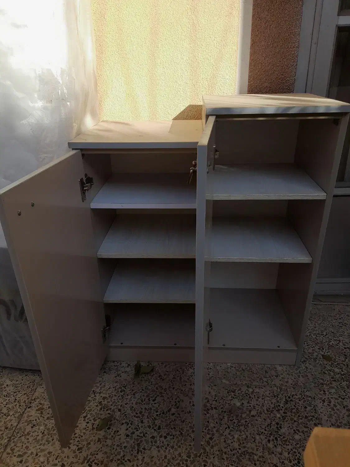 جاکفشی نو.دو درب|جاکفشی، کمد، دراور|بجنورد, |دیوار