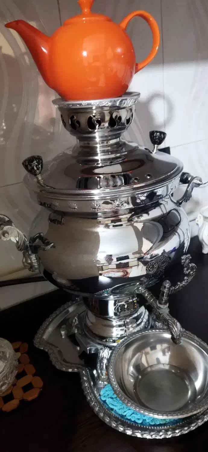 سماور هشت لیتری|سماور، چایساز، قهوهساز|نهاوند, |دیوار