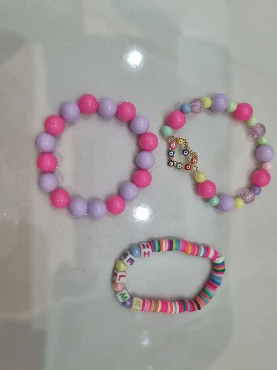 دستبند مروارید کودک تخفیفی|بدلیجات|رشت, معلولین|دیوار