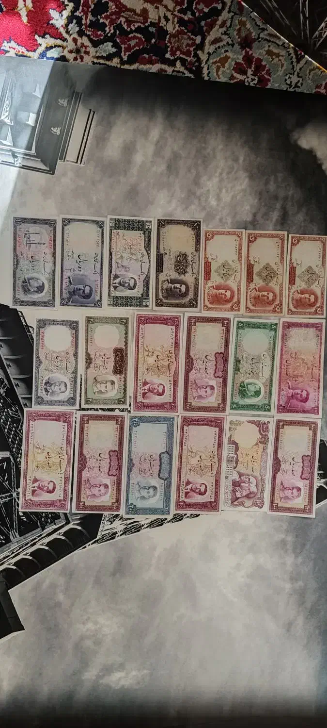اسکناس قدیمی قیمت توافقی|کلکسیون سکه، تمبر، اسکناس|اراک, |دیوار