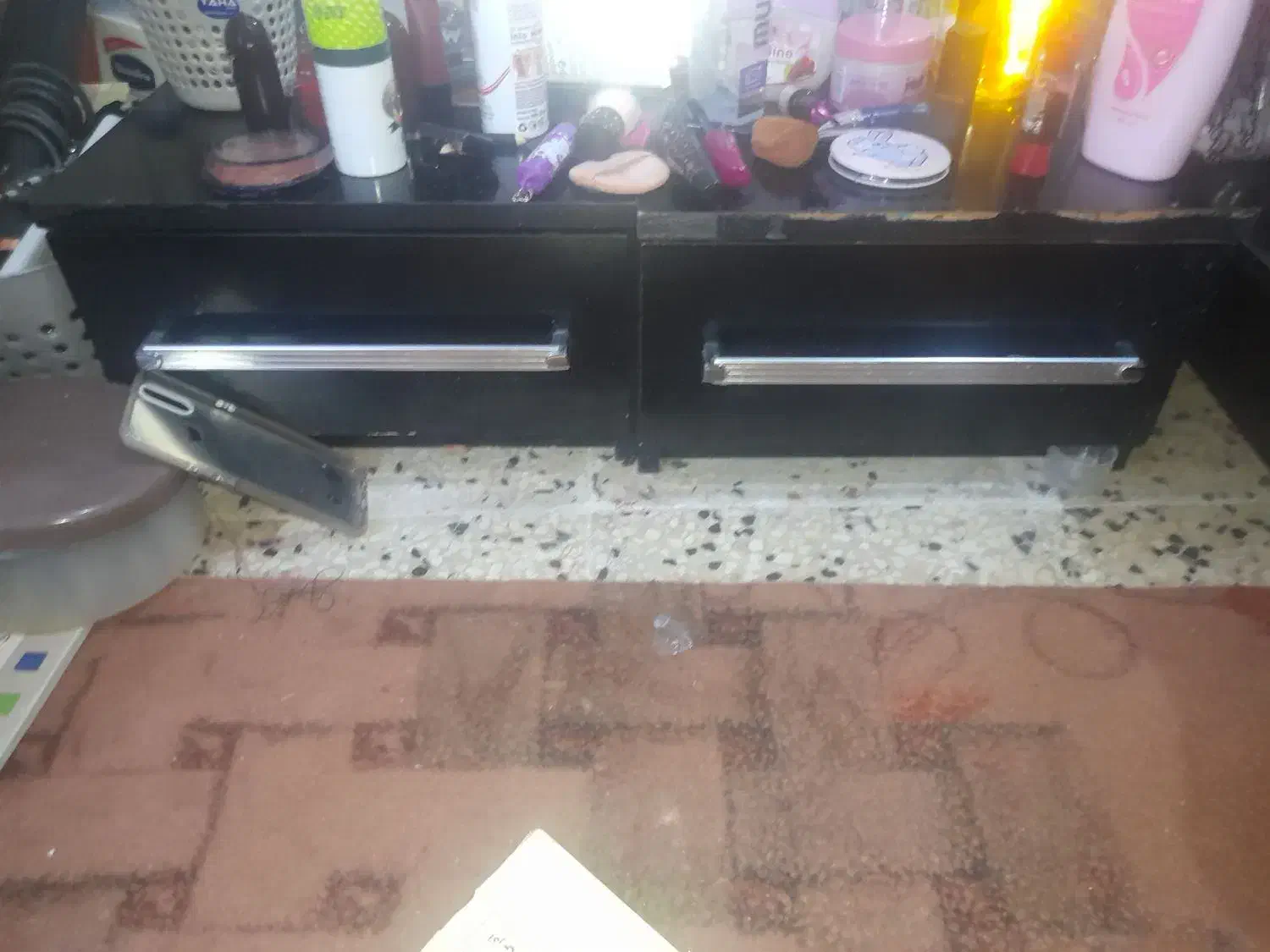 تشک و تخت چوبی ام دی اف ۲کشو|تخت و سرویس خواب|دوگنبدان, |دیوار