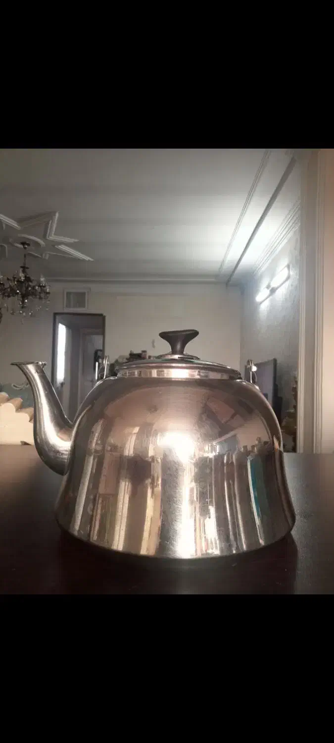 کتری تمام استیل چهار و نیم لیتری|قوری، کتری، قهوهساز دستی|تهران, شکوفه (عبدل آباد)|دیوار