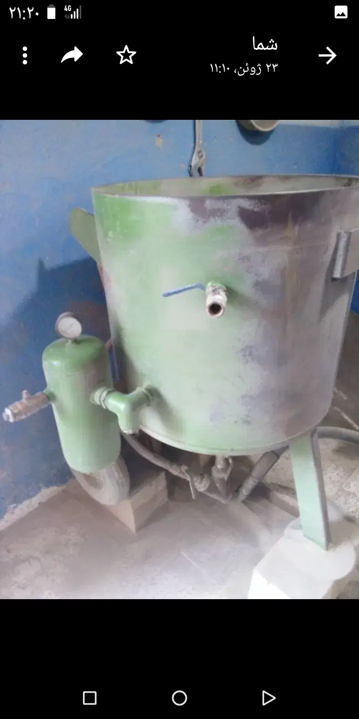 دستگاه سندبلاست|ماشینآلات صنعتی|رشت, سعدی (تختی)|دیوار