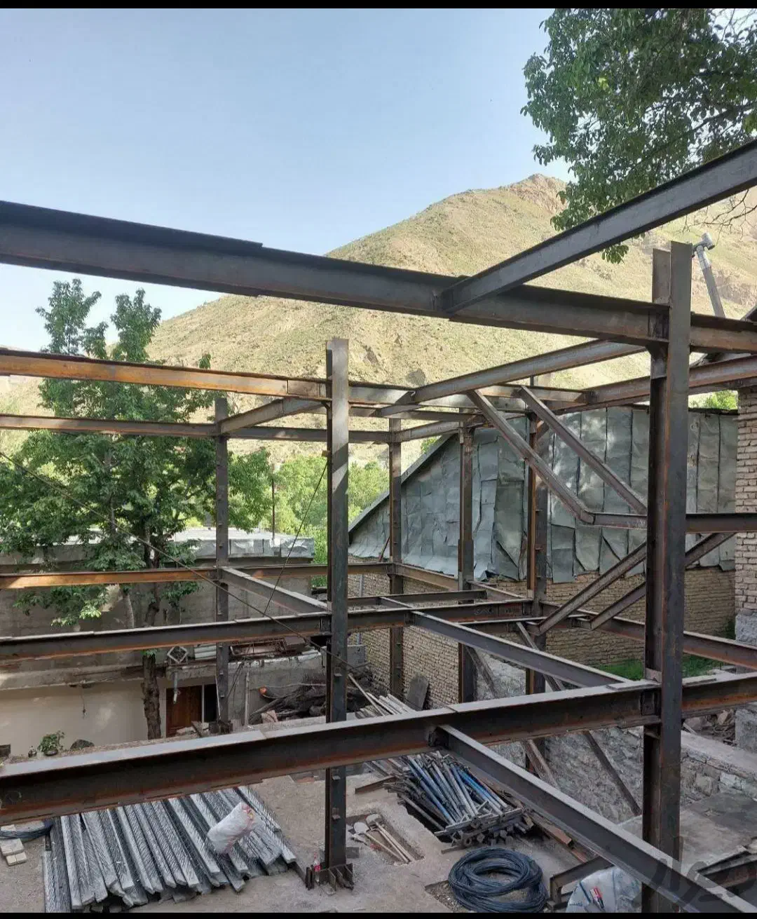 جوشکاری اسکلت سیار برش کاری|خدمات پیشه و مهارت|خرمآباد, |دیوار