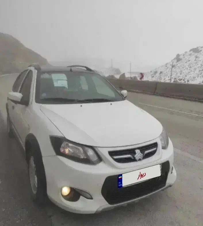 کوییک R سفید مشکی پارس خودرو|خودرو سواری و وانت|نهاوند, |دیوار